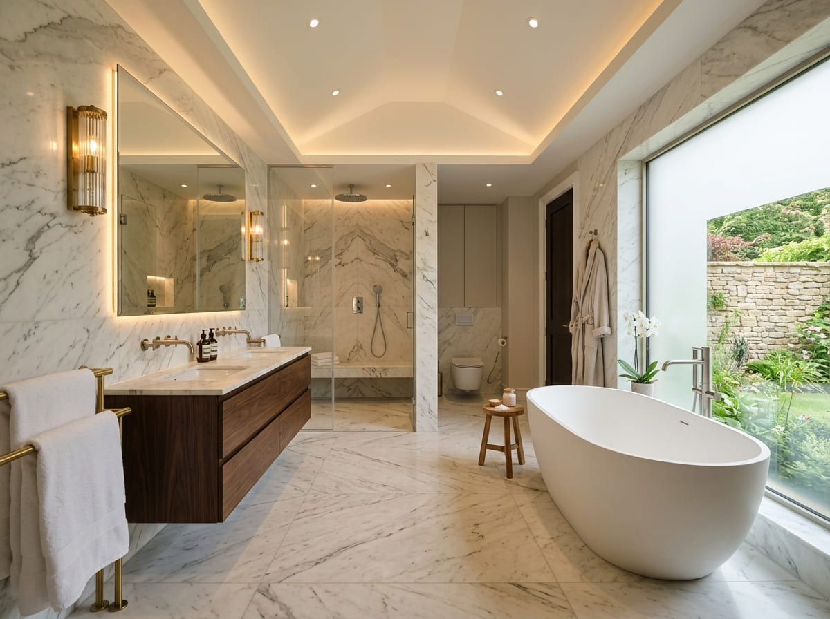 Custom Bathroom Renovation in Covington
